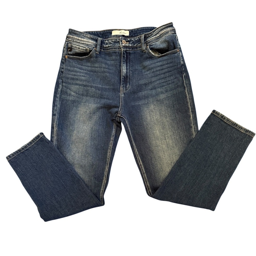 KanCan Dark Blue Straight Leg Jeans